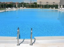 La piscina de verano del Complejo Deportivo Municipal de Alfafar