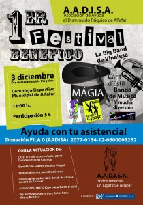 Concierto Benefico AADISA en Alfafar Concierto Benefico AADISA en Alfafar