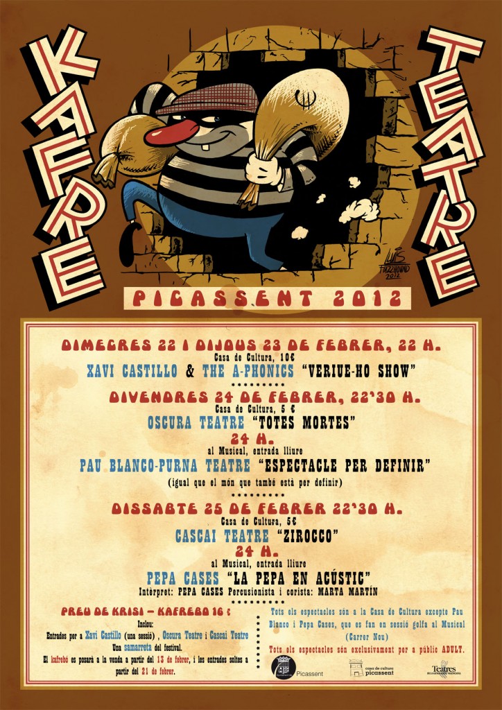Llega el kafre teatre 2012