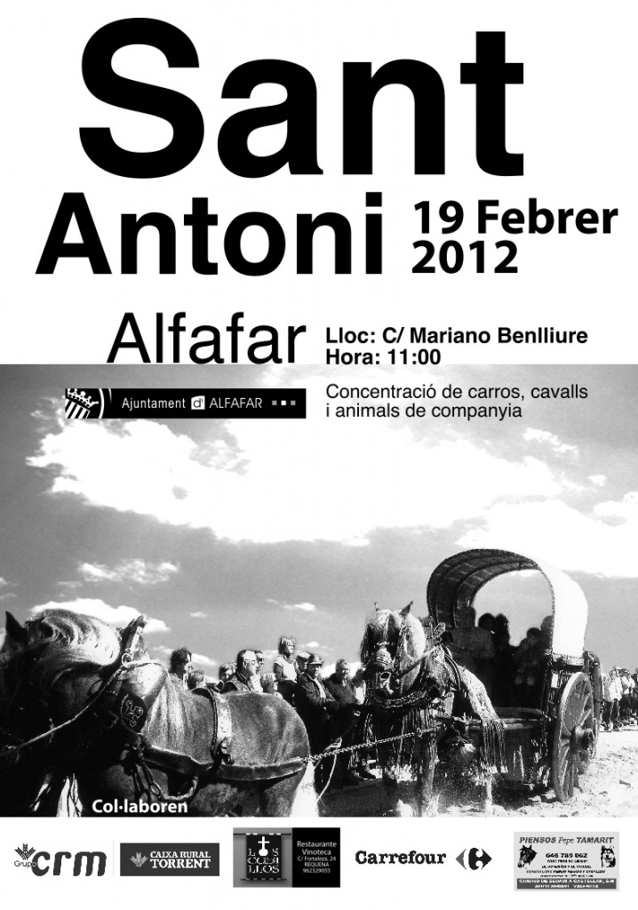Alfafar prepara la festividad de Sant Antoni