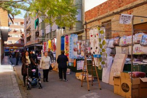 Reubicacion de las paradas del mercado ambulante de Alfafar