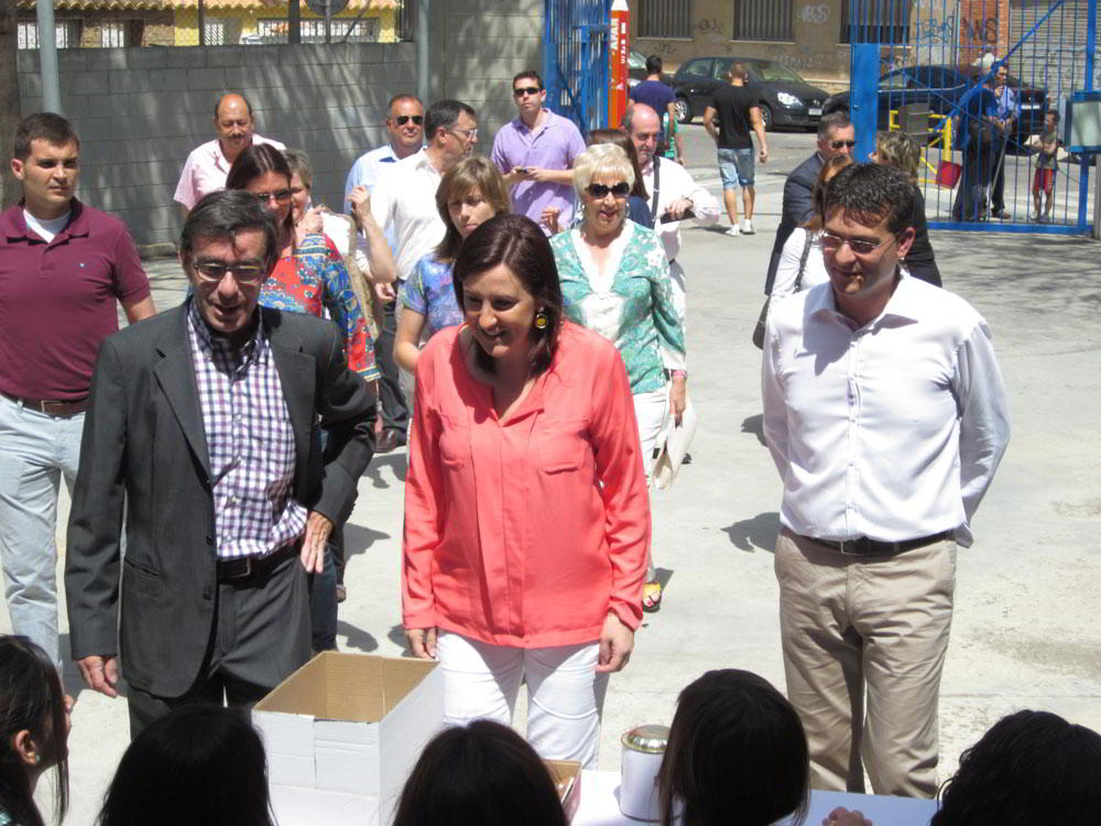 Visita-Maria-Jose-catala-IES-25-de-Abril Visita Maria José catalá IES 25 d´Abril