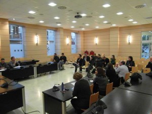 Reunión operativo policia Alfafar para Navidad 2012
