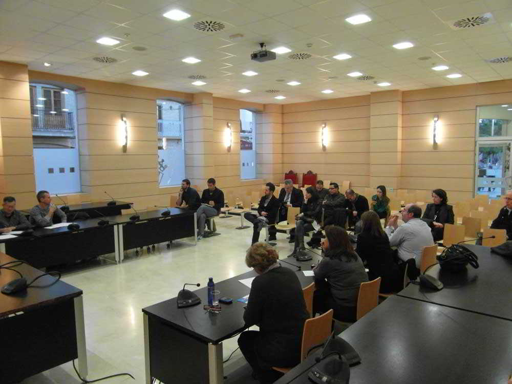 Reunión operativo policia Alfafar para Navidad 2012