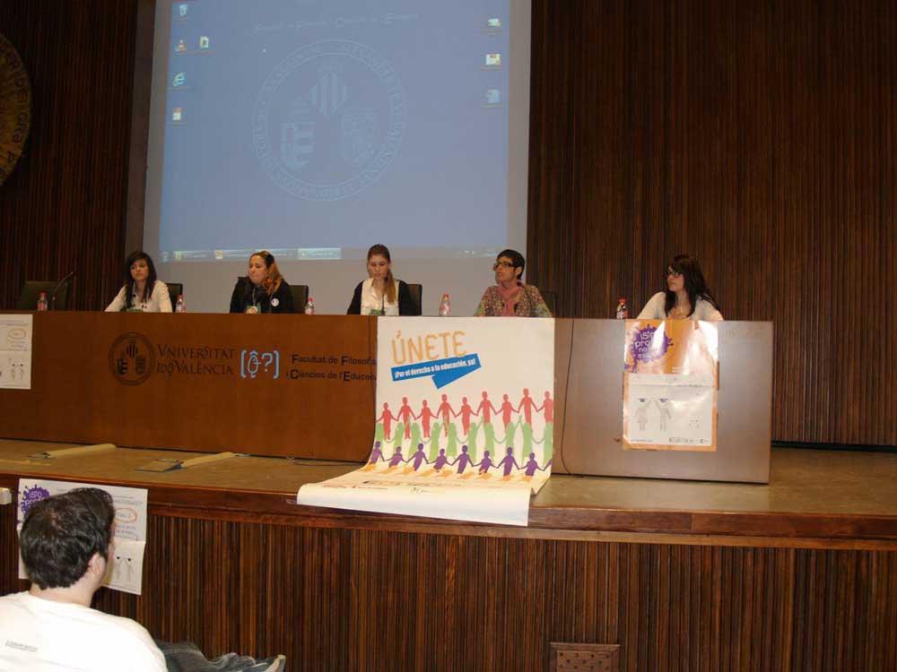 SAME-Universidad-Valencia Campaña Mundial por la Educación