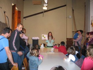 talleres sobre gusanos de seda
