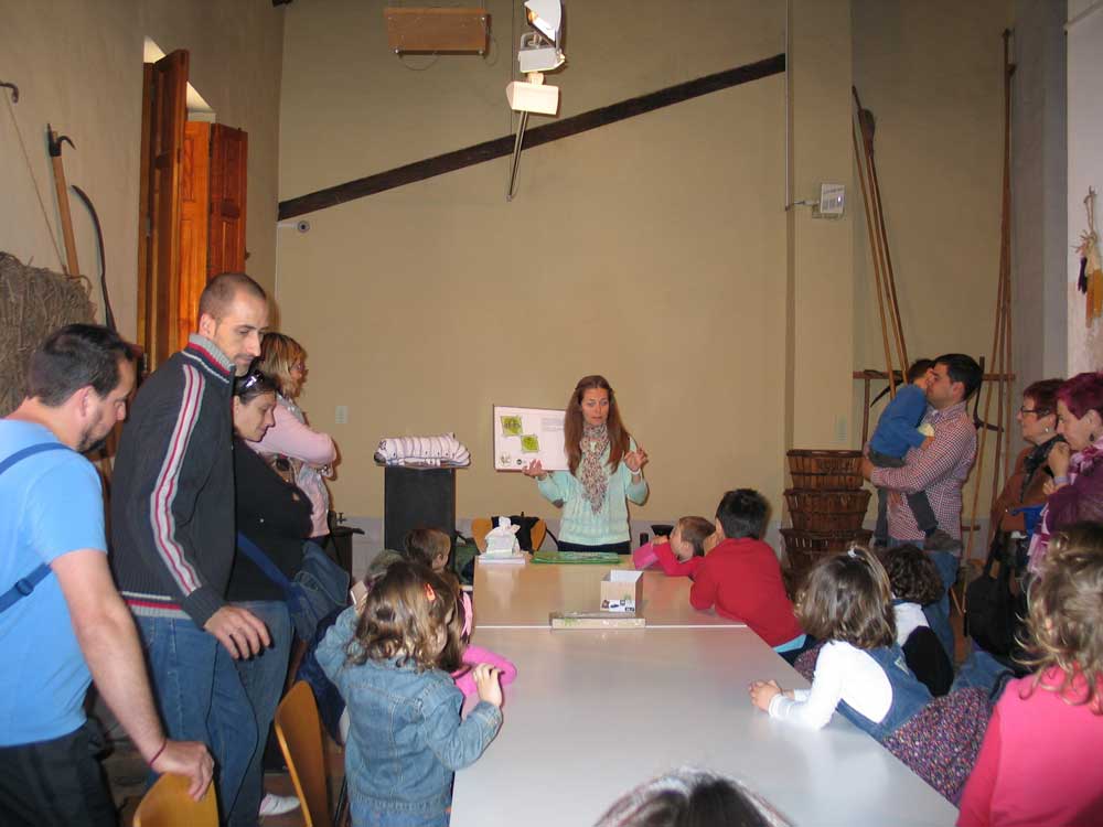 Taller-gusanos-de-seda talleres sobre gusanos de seda