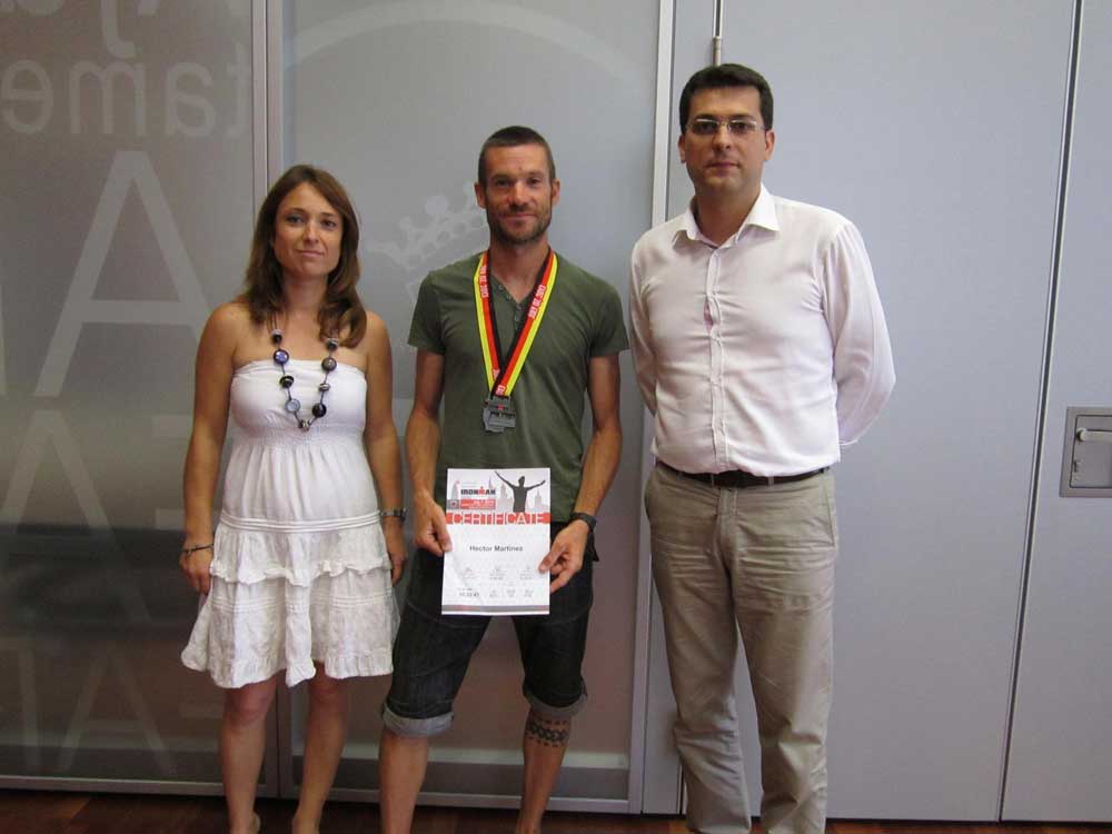 Héctor Martínez, del Club Atletismo Cyclones Albal
