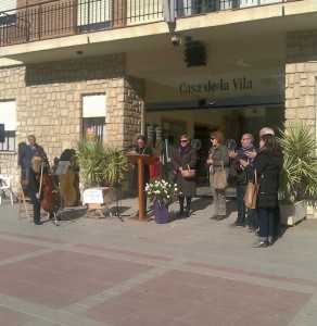 lectura manifiesto contra violencia de genero - almussafes 2013