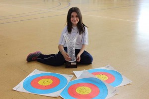 campeona en la categoría junior