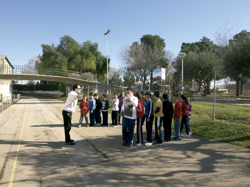 encuentro deportivo escolar