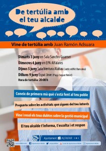 Tertulias con el Alcalde de Alfafar