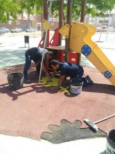 puesta a punto de los parques y edificios municipales alfafar