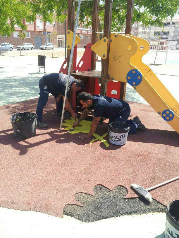 puesta a punto de los parques y edificios municipales alfafar