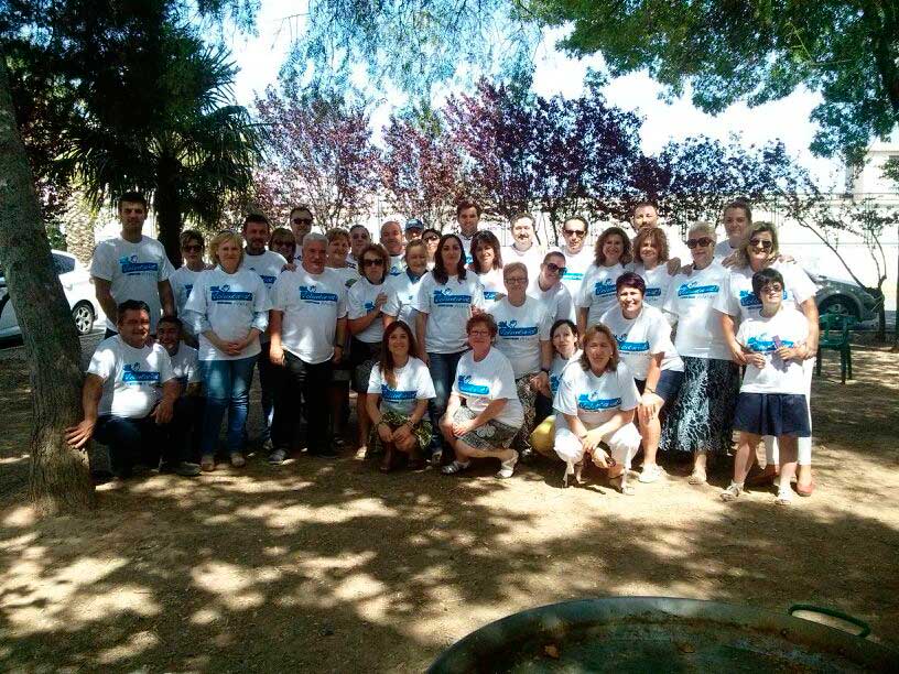 equipo-Voluntarios-Banco-Alimentos-alfafar comida de convivencia con el equipo de voluntarios del Banco de Alimentos