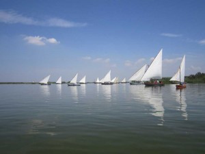 3ª Regata de exhibición de Vela Latina en Alfafar