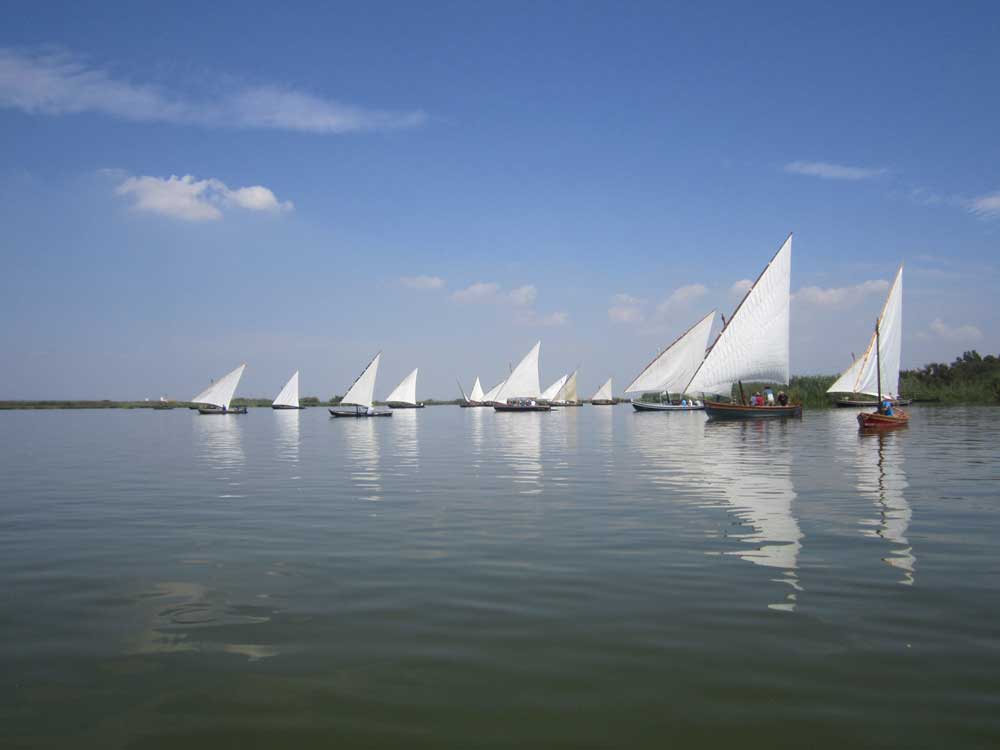 3ª Regata de exhibición de Vela Latina en Alfafar