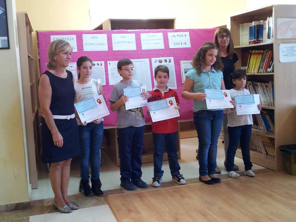 Ganadores-concurso Leer en verano es sano