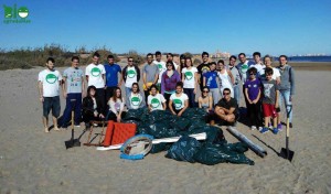 BIOagradables visita la playa de la Patacona