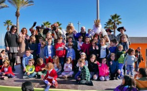 Los Reyes Magos desembarcan en Alboraya