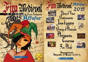 Feria medieval 2015 en Alfafar