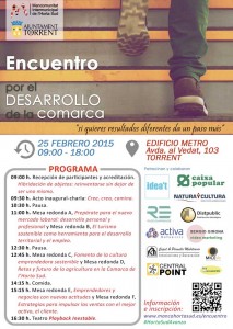 Encuentro por el Desarrollo de la Comarca Encuentro por el Desarrollo de la Comarca