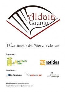 I certamen de microrrelatos ‘Aldaia Cuenta’ I certamen de microrrelatos ‘Aldaia Cuenta’