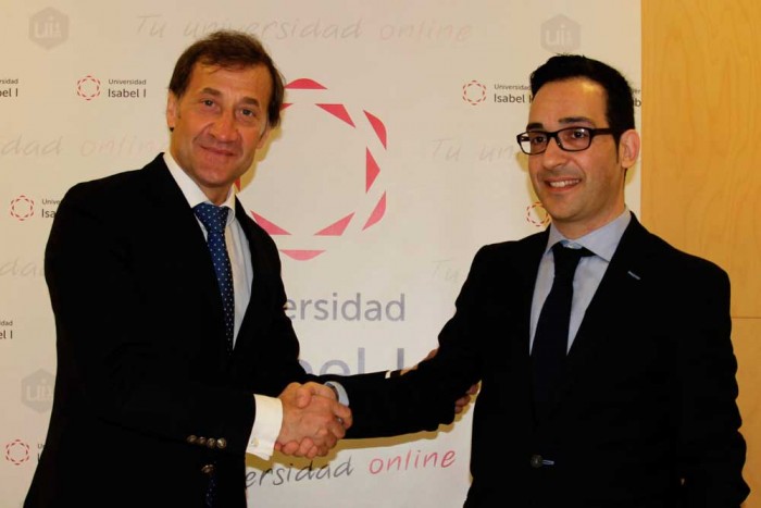 firma_UI1_EMME_150415 La Universidad Isabel I y EEME Business School se unen para impartir Másteres de formación online y presencial