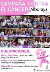 campaña contra el cáncer en Alboraya campaña contra el cáncer en Alboraya