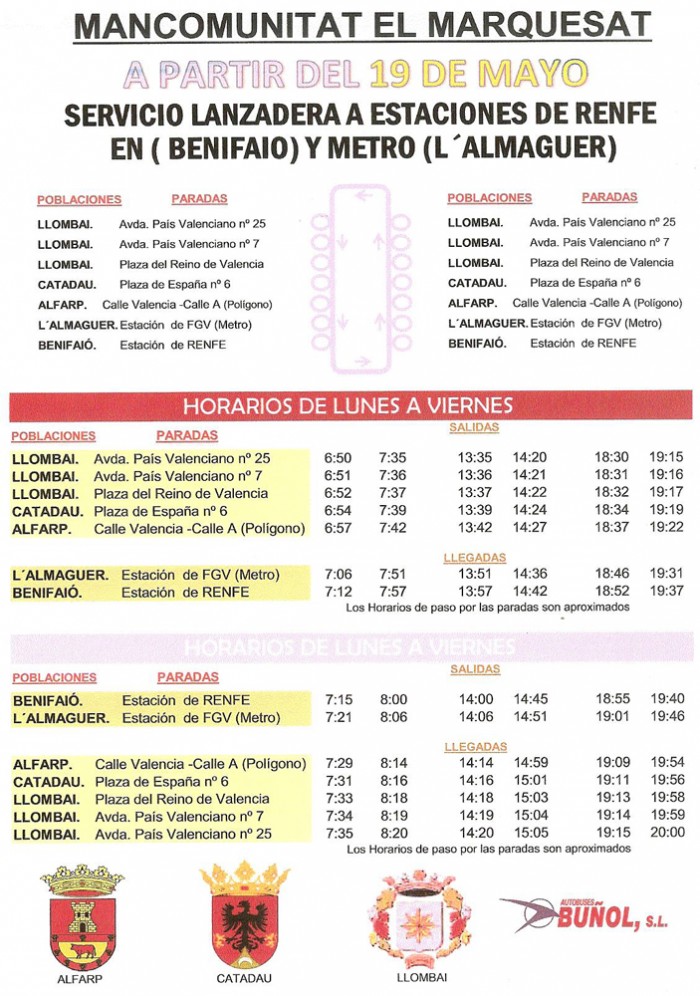 lanzadera-a-Benifaio lanzadera a Benifaió