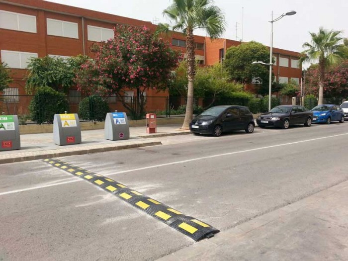 badenes-alfafar bandas reductoras en algunas de las calles