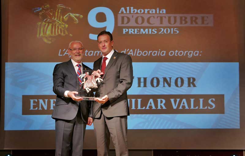 Alboraya premios 9 Octubre 2015 Alboraya galardona a 8 vecinos en los premios 9 d’Octubre 2015