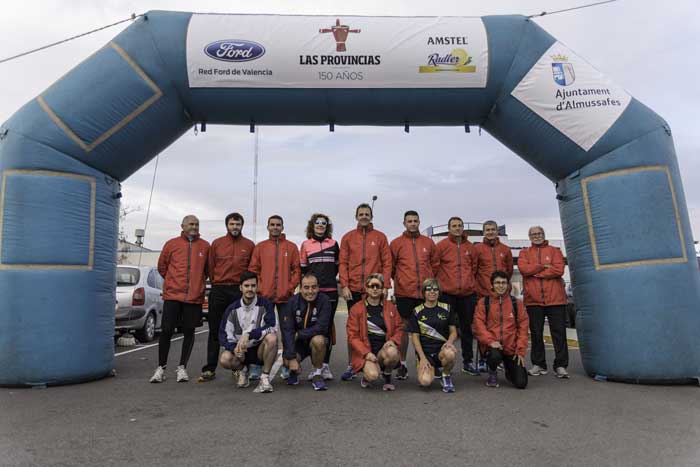 carrera de relevos del 150 aniversario del periódico Las Provincias