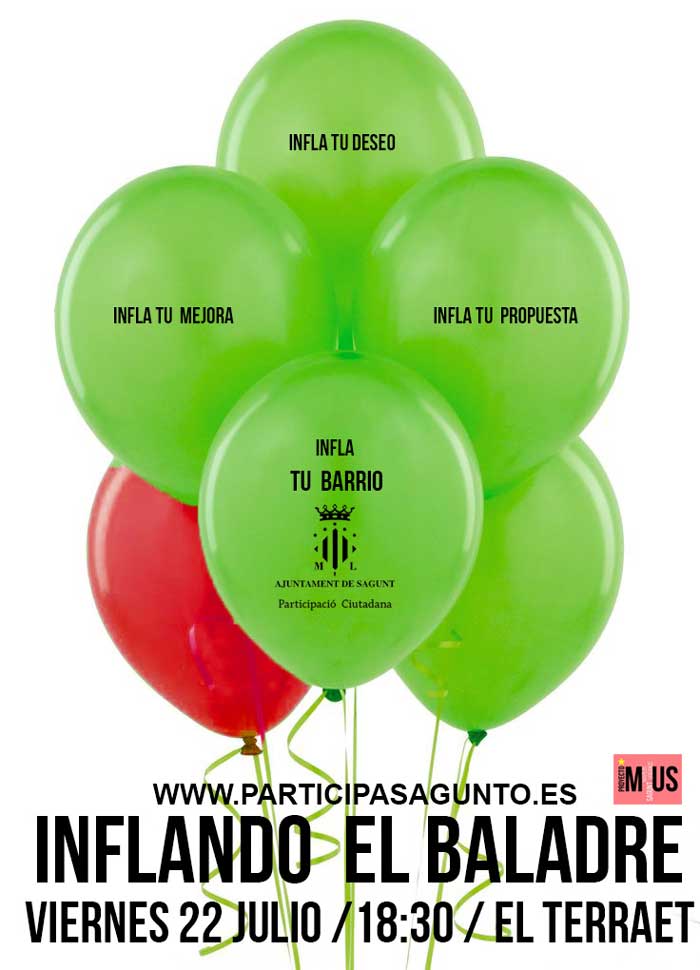 Inflando el Baladre