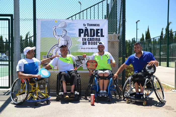 Torneo de Pádel en Silla de Ruedas de Almussafes Torneo de Pádel en Silla de Ruedas de Almussafes