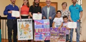 carteles para las Fiestas Mayores de Alboraya 2017
